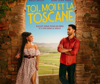 Affiche en français du film Toi, moi et la Toscane
