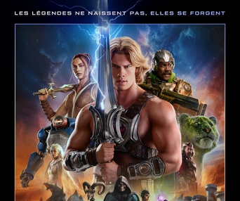 Affiche en français du film Les Maîtres de l'Univers