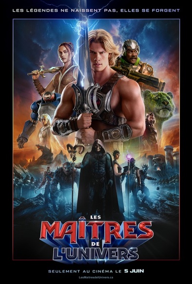 Affiche en français du film Les Maîtres de l'Univers