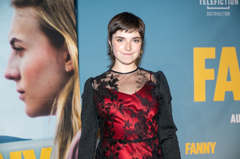 Tapis rouge de la première du film Fanny
