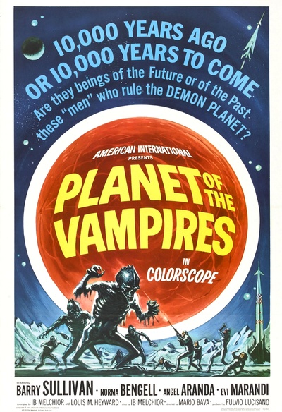 Affiche du film Planet of the Vampires