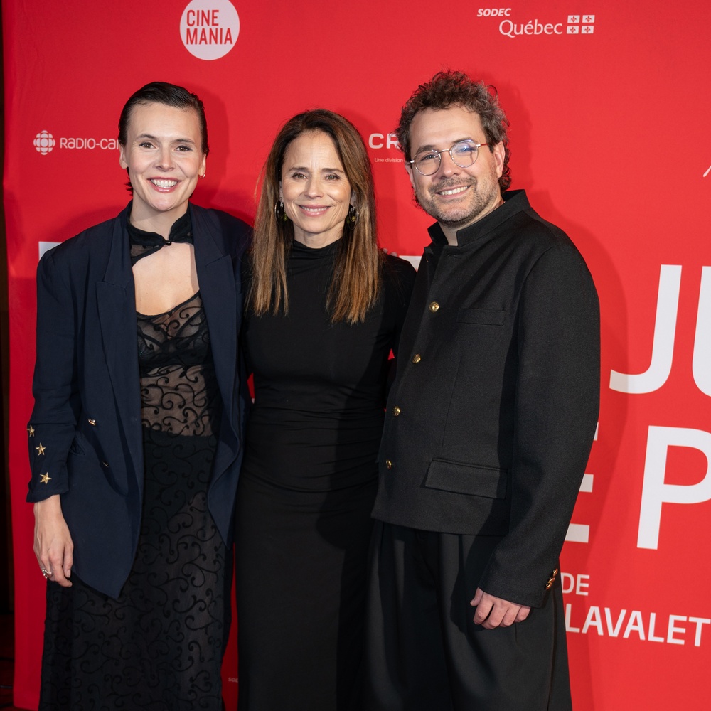 Tapis rouge du film Pauline Julien, femme pays