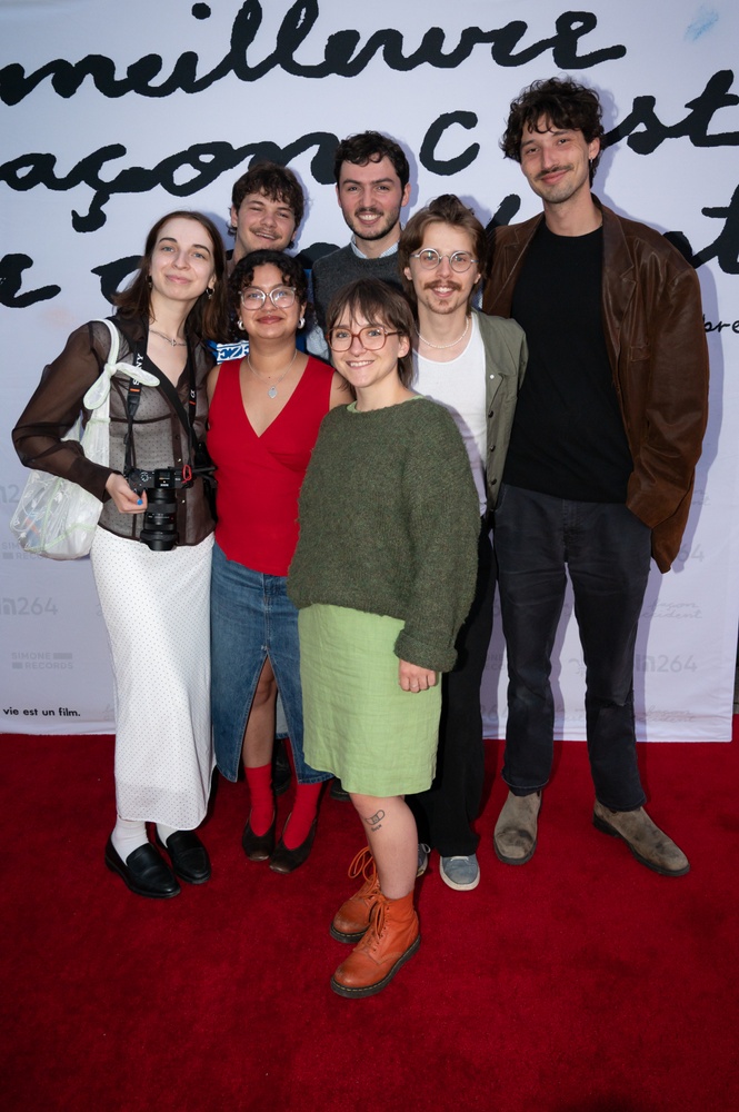Tapis rouge du film La meilleure façon, c'est par accident