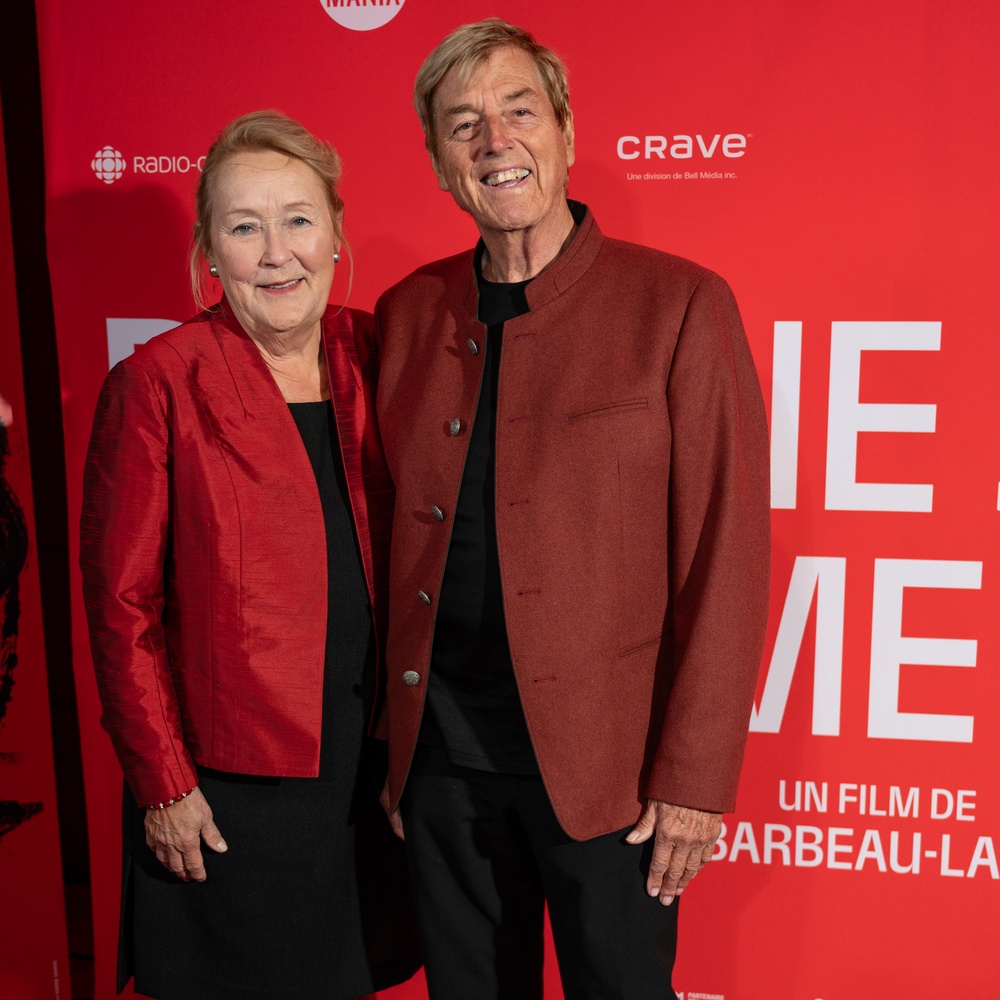 Pauline Marois et son conjoint