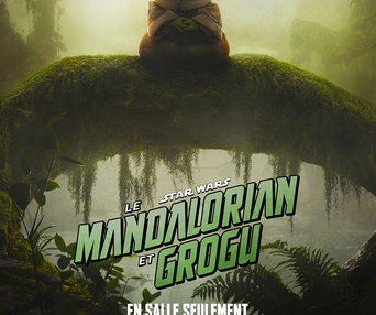 Affiche en français du film Star Wars : Le Mandalorian et Grogu