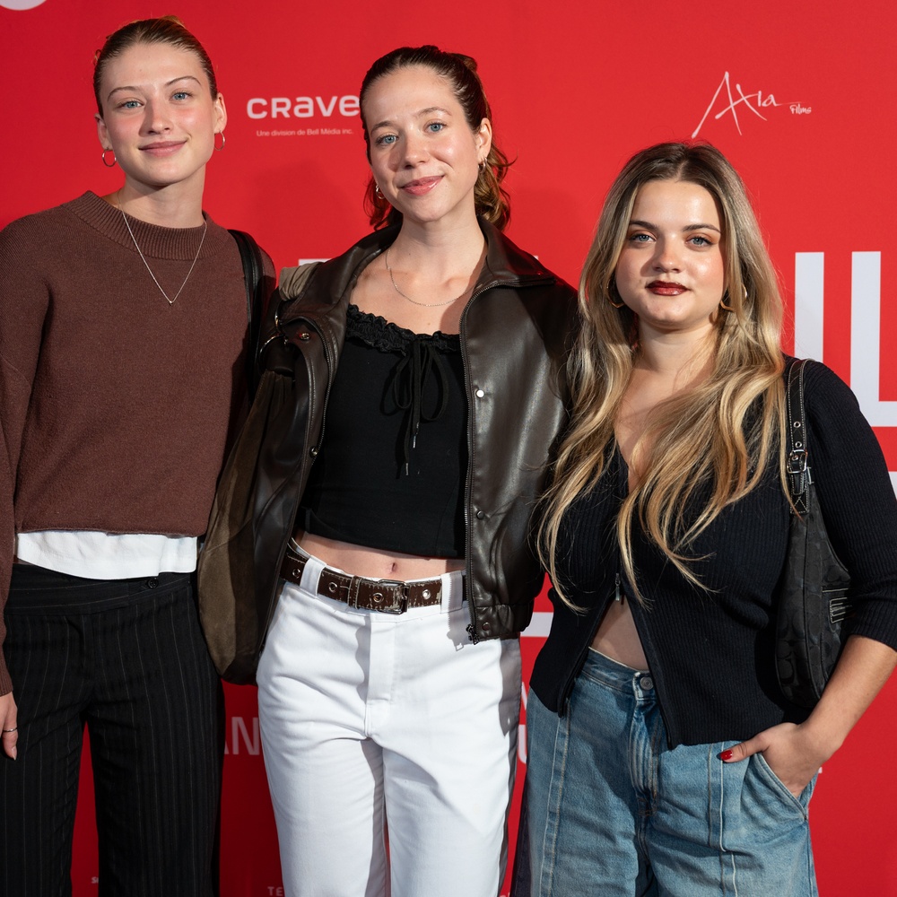 Tapis rouge du film Pauline Julien, femme pays