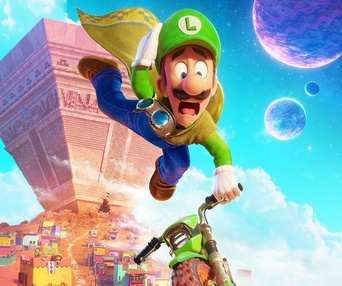 Affiche de caractère du film Super Mario Galaxy le film