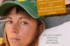 Capture d'écran story Instagram de Vanessa Pilon