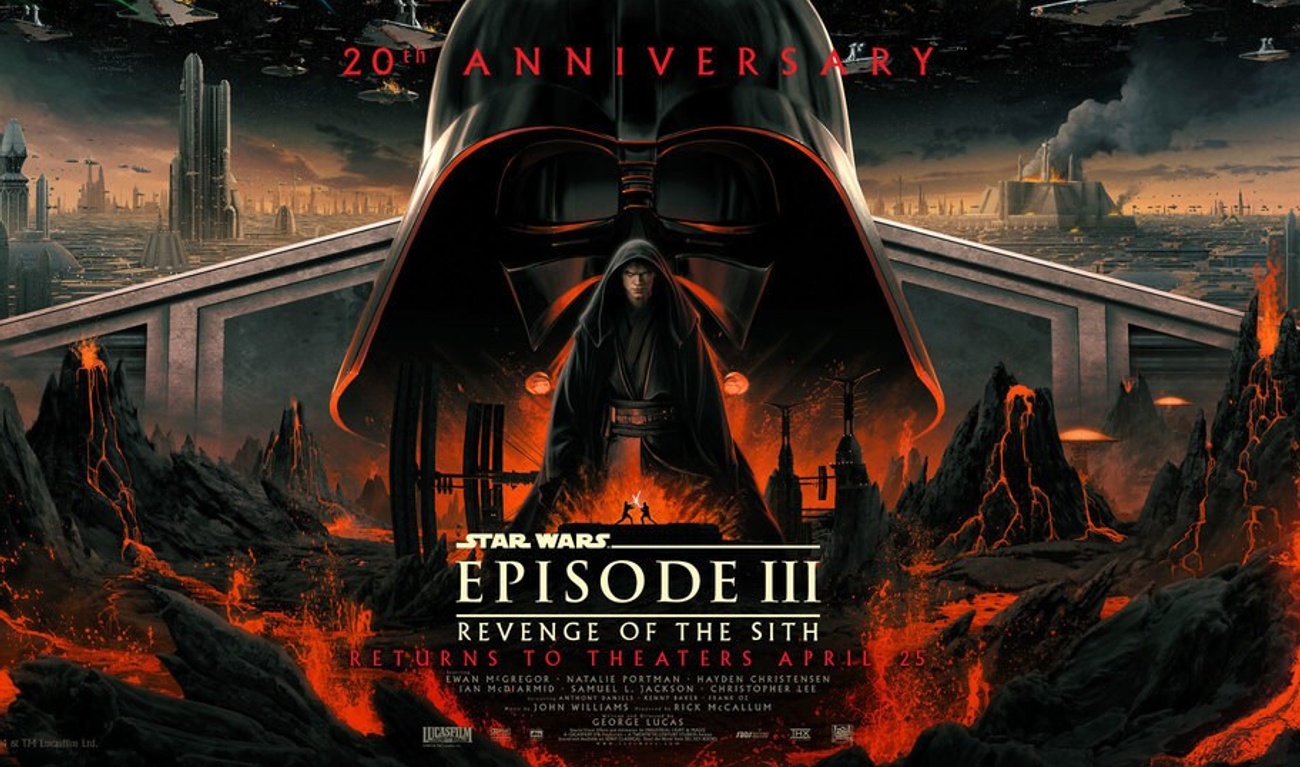 Image de l'article Star Wars: Episode III - Revenge of the Sith de retour au cinéma pour ses 20 ans