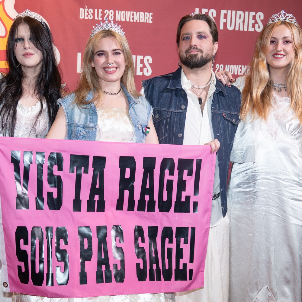 Tapis rouge de la première du film Les Furies