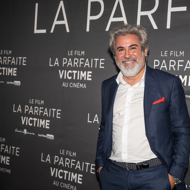 Tapis rouge de la première du documentaire La parfaite victime