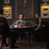 Une scène du film <em>The Gentlemen</em>