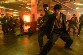 Une scène du film Snake Eyes: G.I. Joe Origins