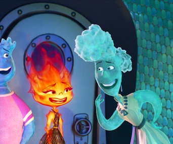 Une scène du film Elemental