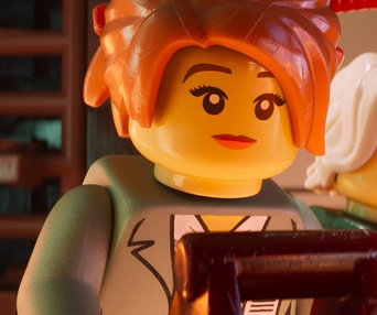 Une scène du film The LEGO Ninjago Movie