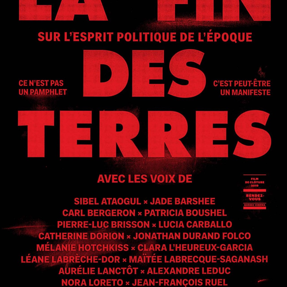 Affiche du film La fin des terres