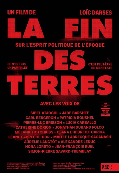 Affiche du film La fin des terres