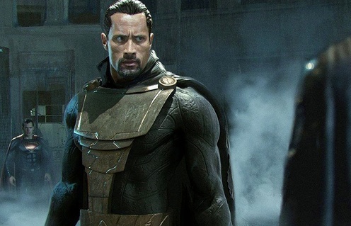 Une scène du film black Adam