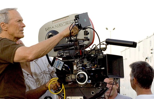 Durant le tournage du film Million Dollar Baby