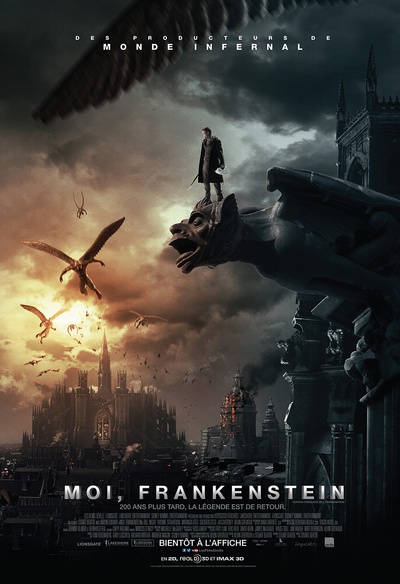 Affiche du film Moi, Frankenstein