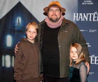 Tapis rouge du film Hantée