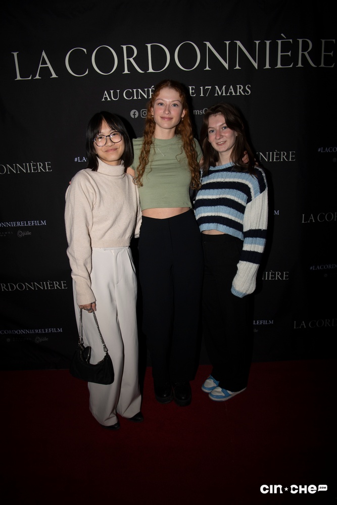 Tapis rouge du film La cordonnière