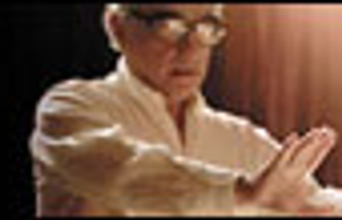 Martin Scorsese dirigeant Léo Dicaprio dans The Aviator