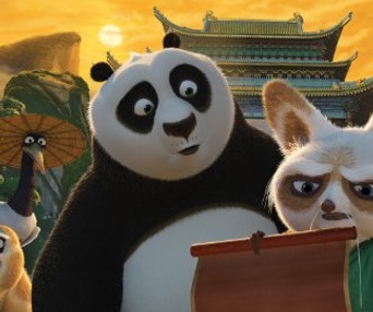 Une scène du film Kung Fu Panda 2