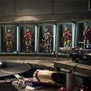 Sur le plateau du film Iron Man 3