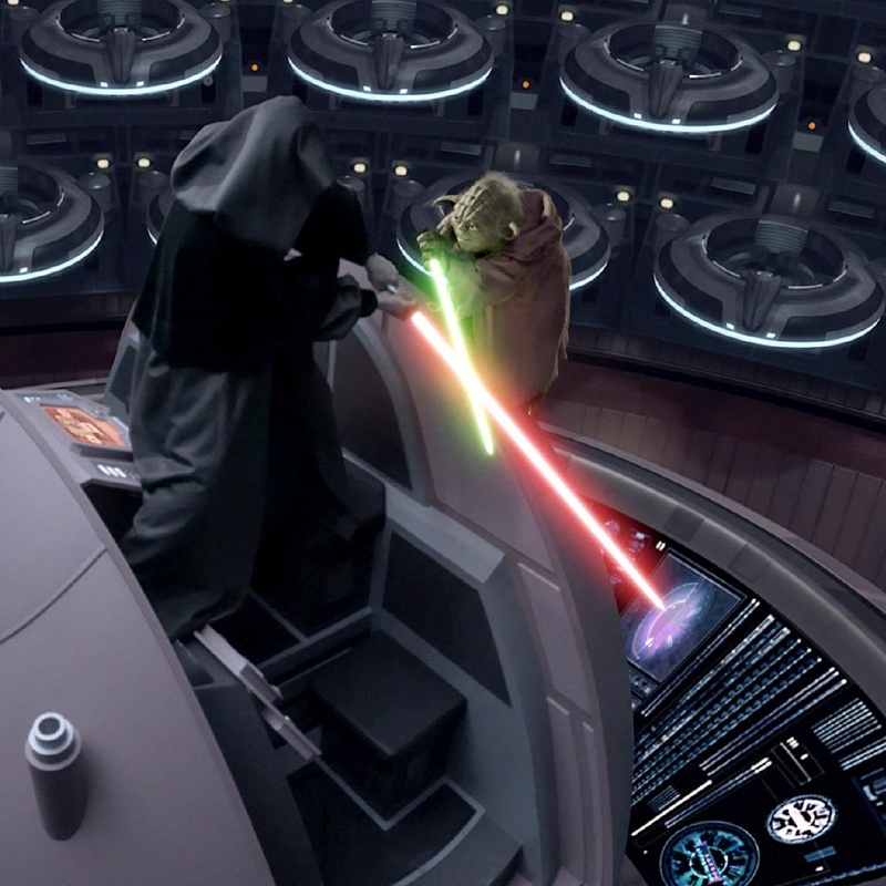 Une scène du film Star Wars: Episode III - Revenge of the Sith