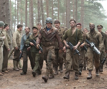 Une scène du film Captain America: The First Avenger