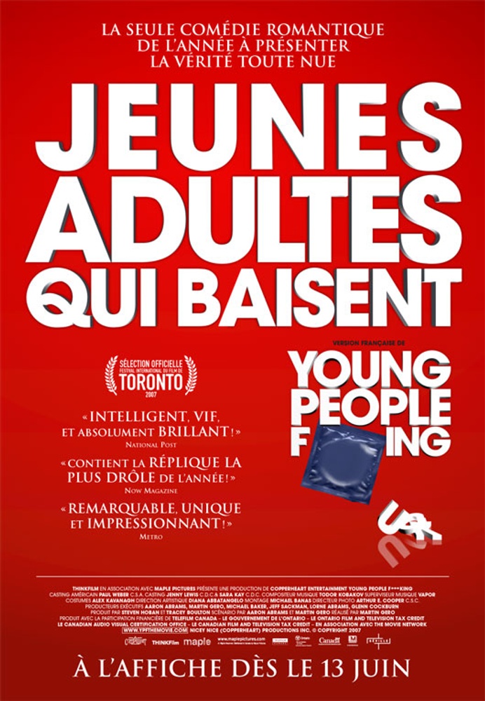 Galerie - Affiche en français du film Jeunes adultes qui baisent