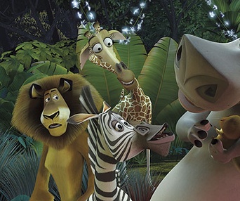 Scène du film Madagascar