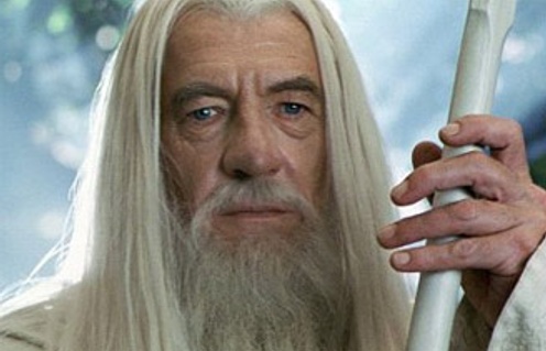 Ian McKellen dans le film The Lord of the Rings: The Two Towers