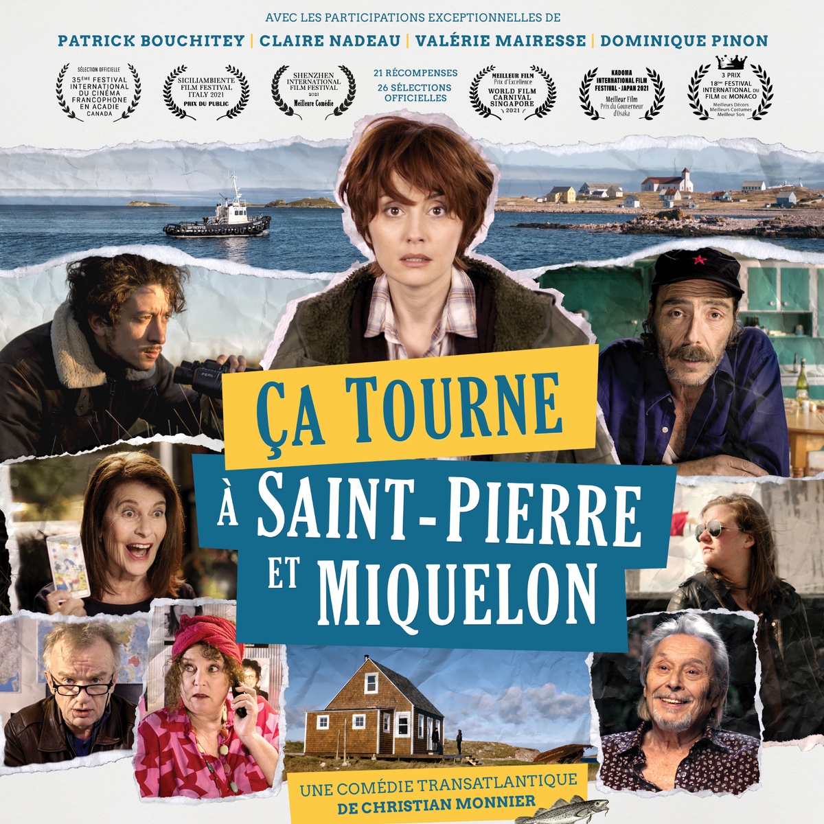 Affiche du film Ça tourne à Saint-Pierre et Miquelon