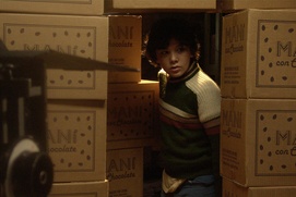 Une scène du film Enfance clandestine