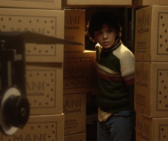 Une scène du film Enfance clandestine