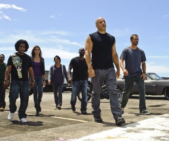Une scène du film Fast Five