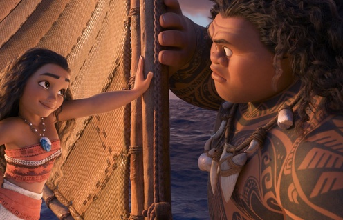 Une scène du film Moana