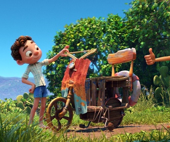 Une scène du film Luca