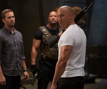 Une scène du film Fast & Furious 6