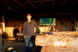 Sur le plateau du film Still Mine Sur le plateau du film Still Mine