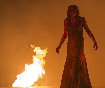 Une scène du film Carrie