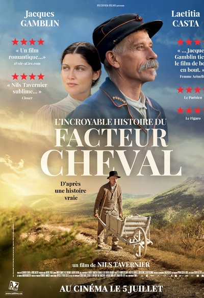Affiche du film L'incroyable histoire du facteur Cheval