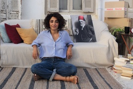 Une scène du film Un divan à Tunis Une scène du film Un divan à Tunis