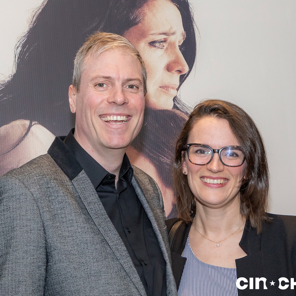 Sur le tapis rouge du film Dérive