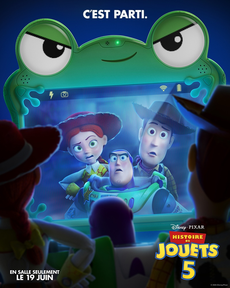 Affiche officielle en français du film Histoire de jouets 5