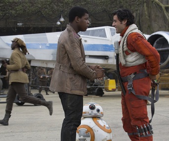 Une scène du film Star Wars: The Force Awakens