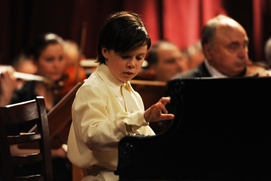 Une scène du film L'enfant prodige Une scène du film L'enfant prodige