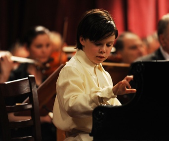 Une scène du film L'enfant prodige
